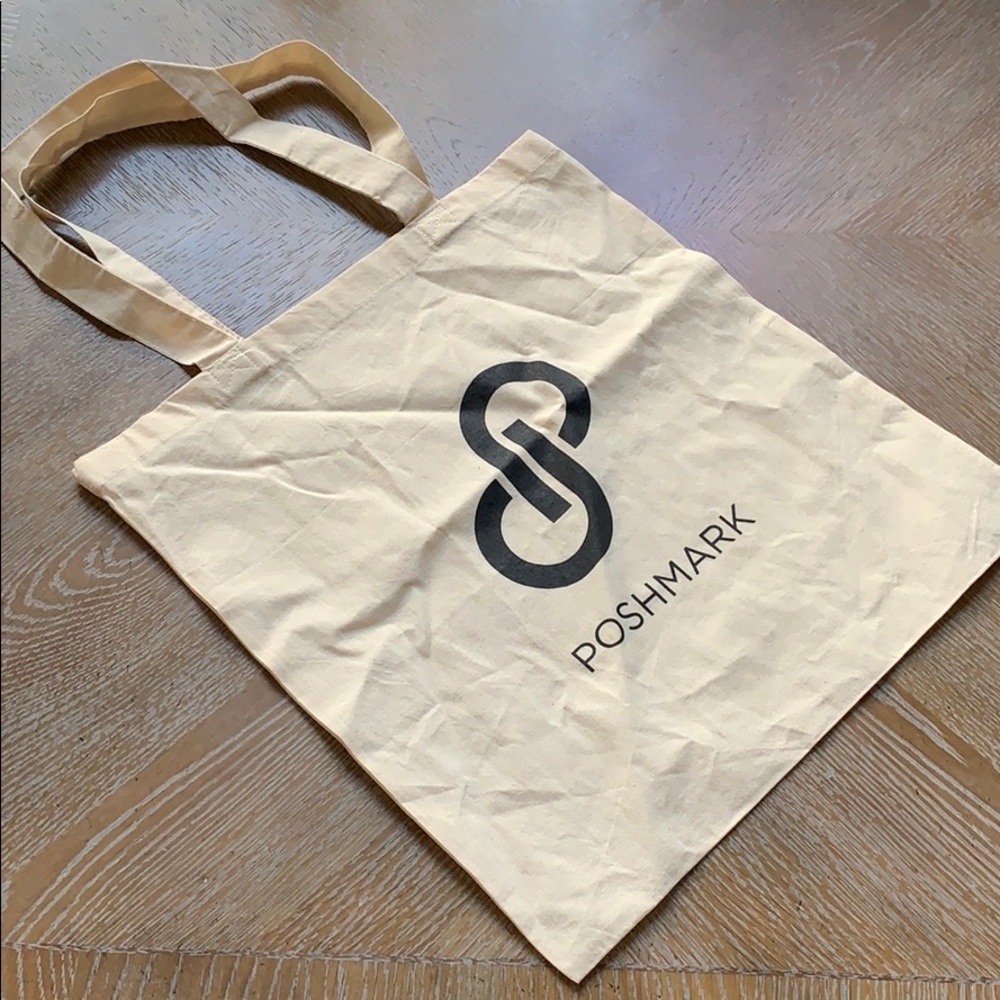 TBF Reusable Bags Poshmark Cotton Shopping Bag - Picture 1 of 4